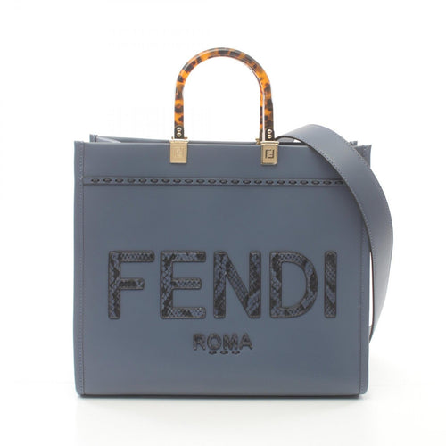 Fendi Sunshine Medium Tote Bag Leather Exotic