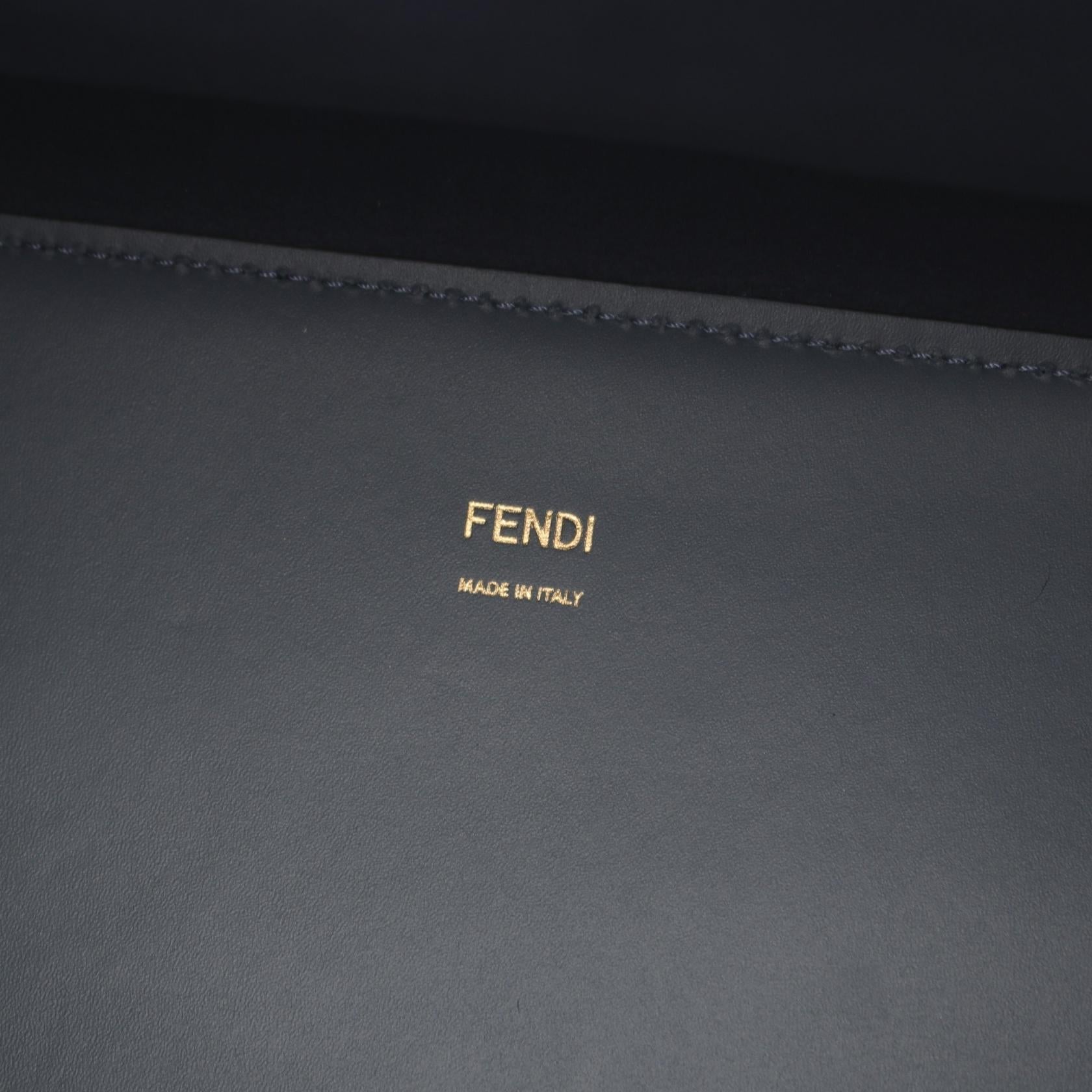 Fendi Sunshine Medium Tote Bag Leather Exotic