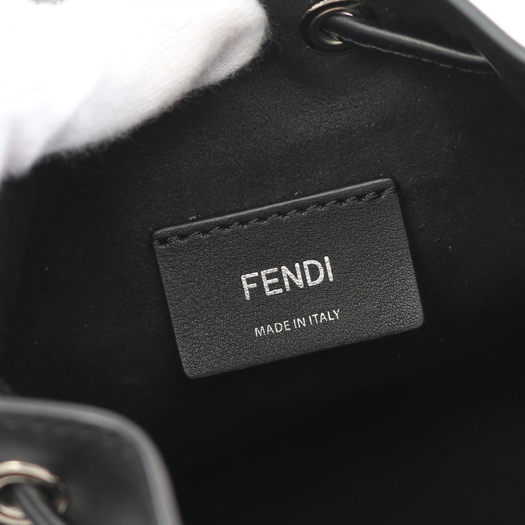 Fendi Mini Montresor Leather Handbag 8BS010