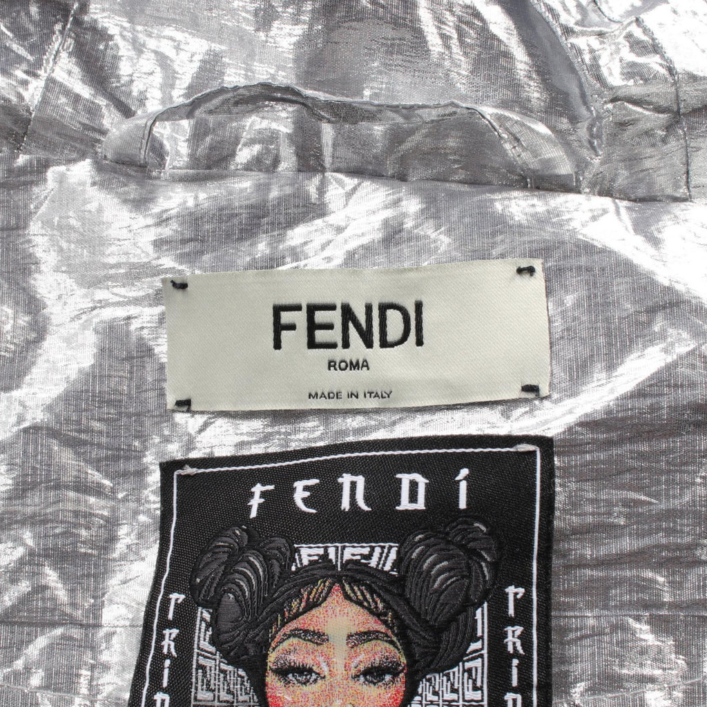 Fendi Nylon Jacket FENDI × NICKI MINAJ Silver