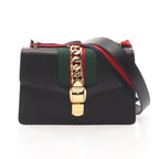 Gucci Sylvie Small Leather Shoulder Bag