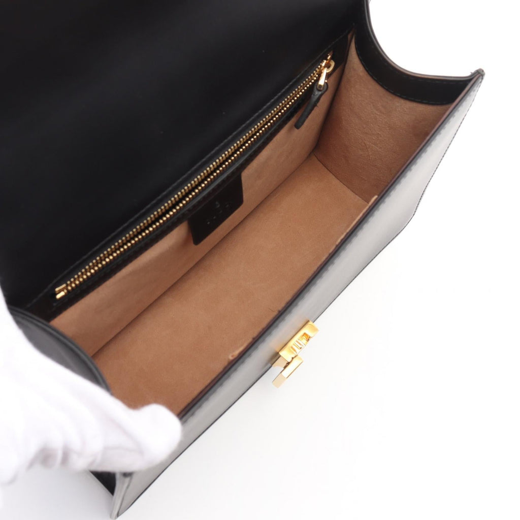 Gucci Sylvie Small Leather Shoulder Bag