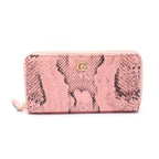 Gucci GG Marmont Exotic Leather Long Wallet