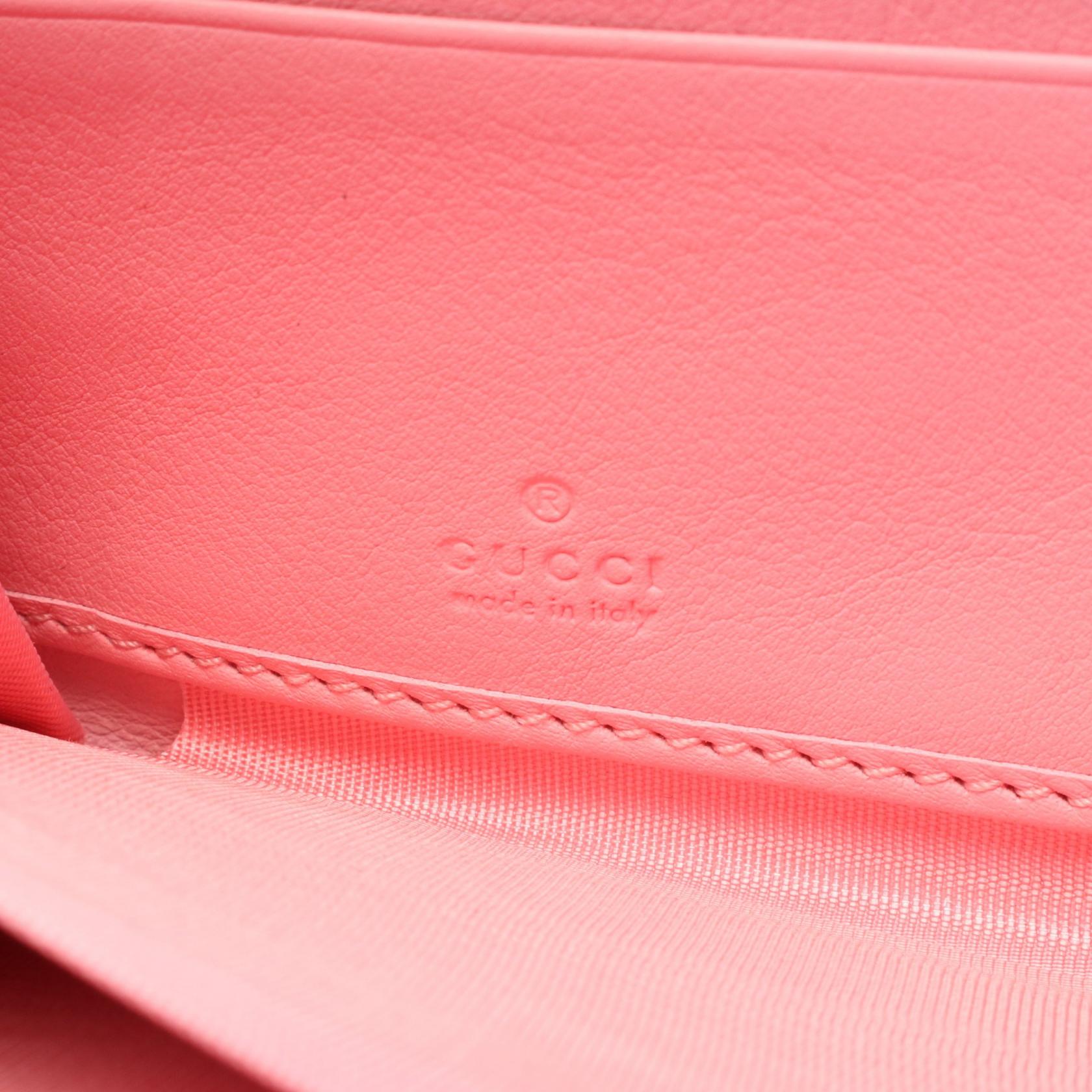 Gucci GG Marmont Exotic Leather Long Wallet