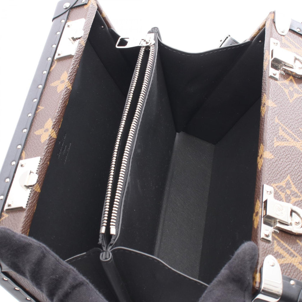 Louis Vuitton Clutch Box Monogram Macassar 2way Shoulder Bag