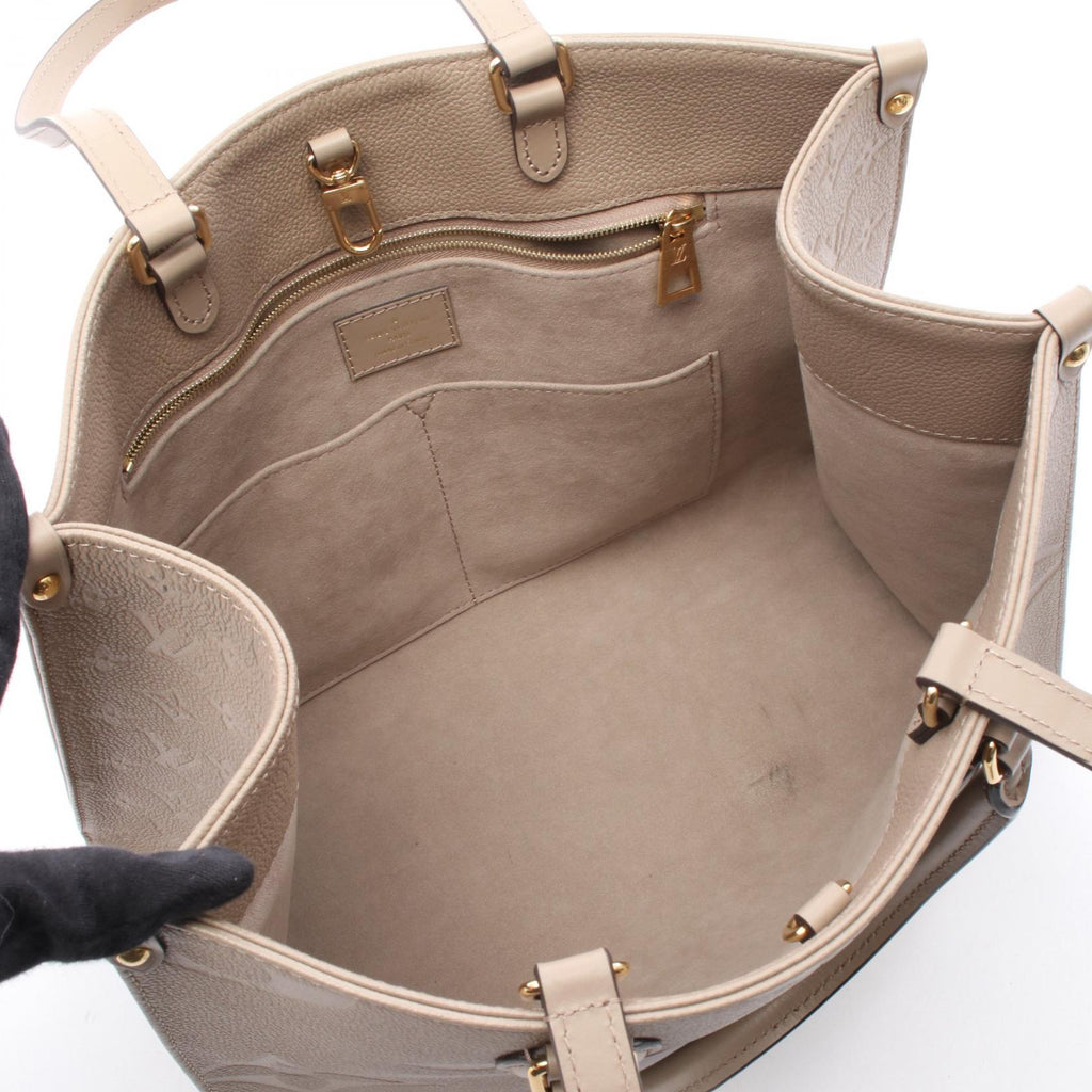 Louis Vuitton OnTheGo MM Monogram Empreinte Tote Bag
