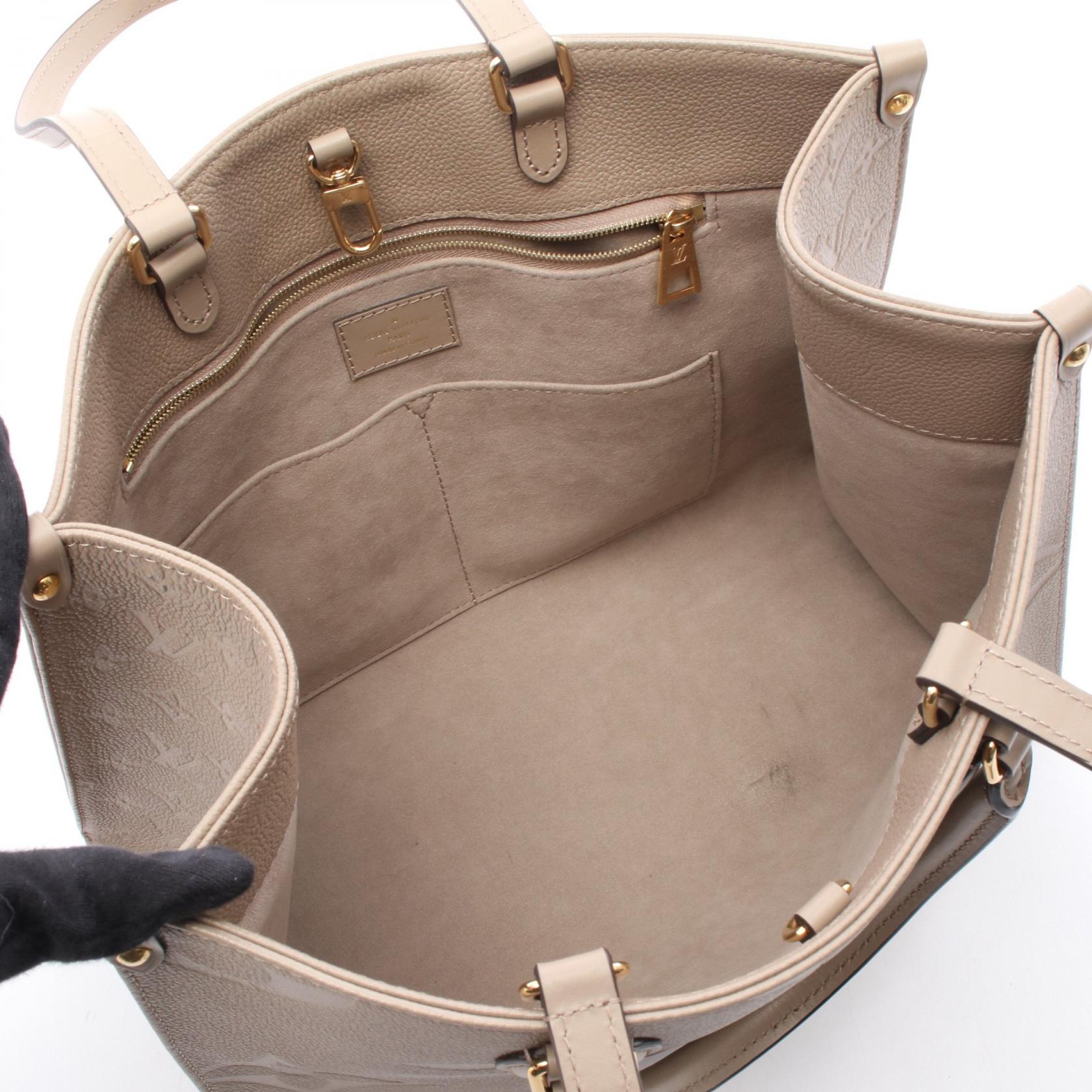 Louis Vuitton OnTheGo MM Monogram Empreinte Tote Bag