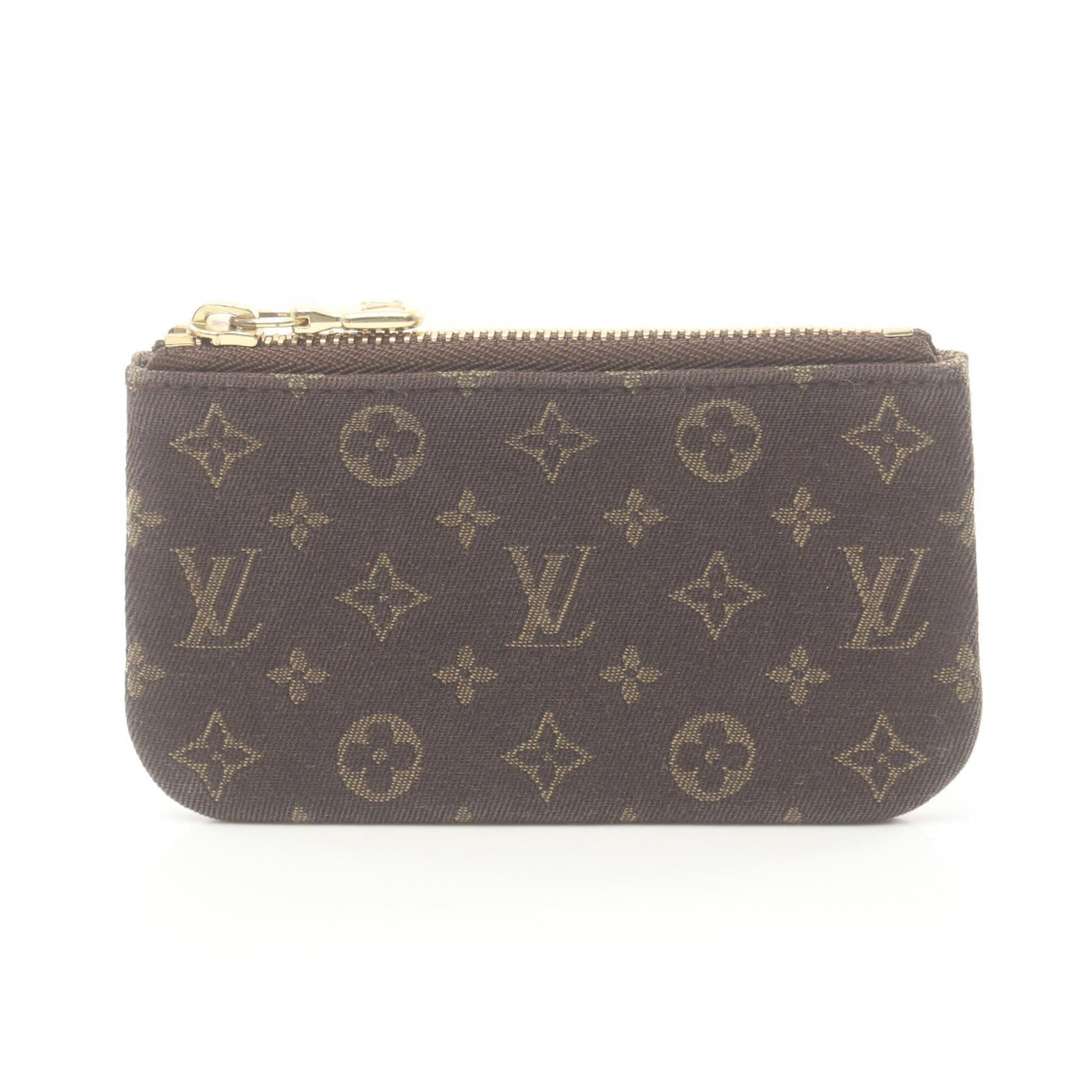Louis Vuitton Key Pouch Canvas Coin Case M95230 in New Condition