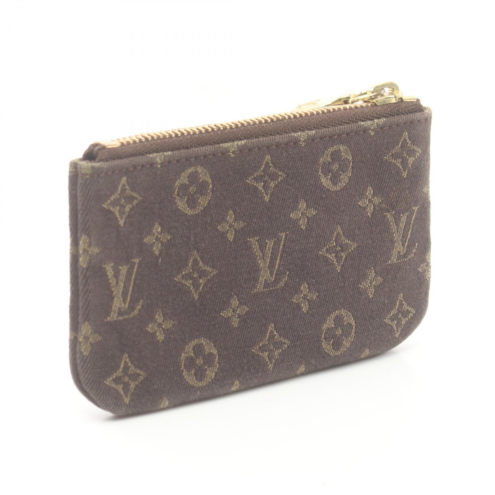 Louis Vuitton Key Pouch Canvas Coin Case M95230 in New Condition
