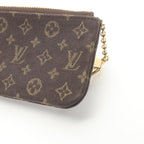 Louis Vuitton Key Pouch Canvas Coin Case M95230 in New Condition