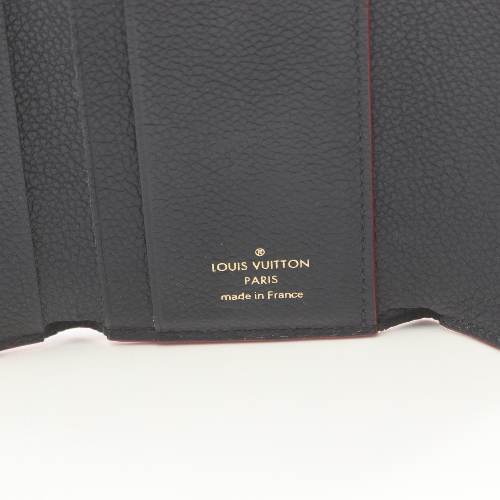 Louis Vuitton Victorine Wallet Leather Short Wallet M64577 in New Condition