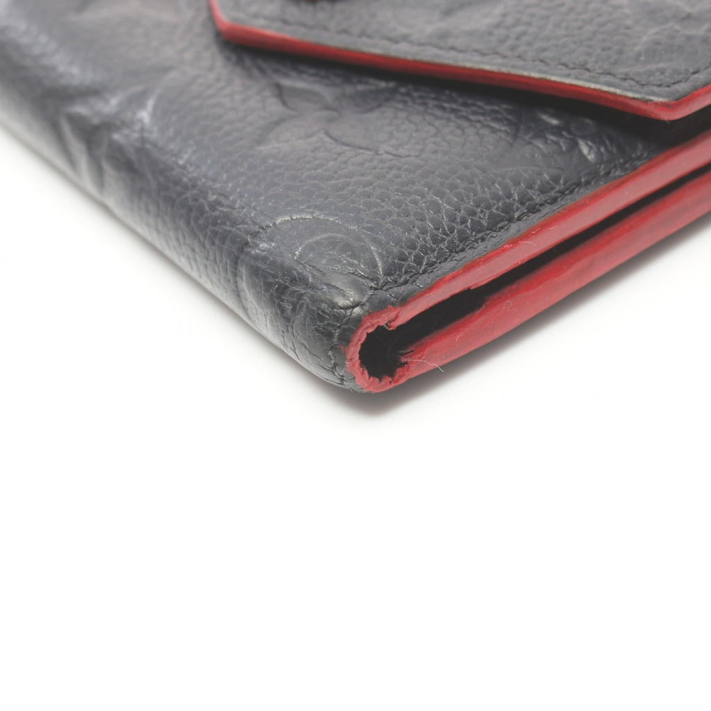 Louis Vuitton Victorine Wallet Leather Short Wallet M64577 in New Condition
