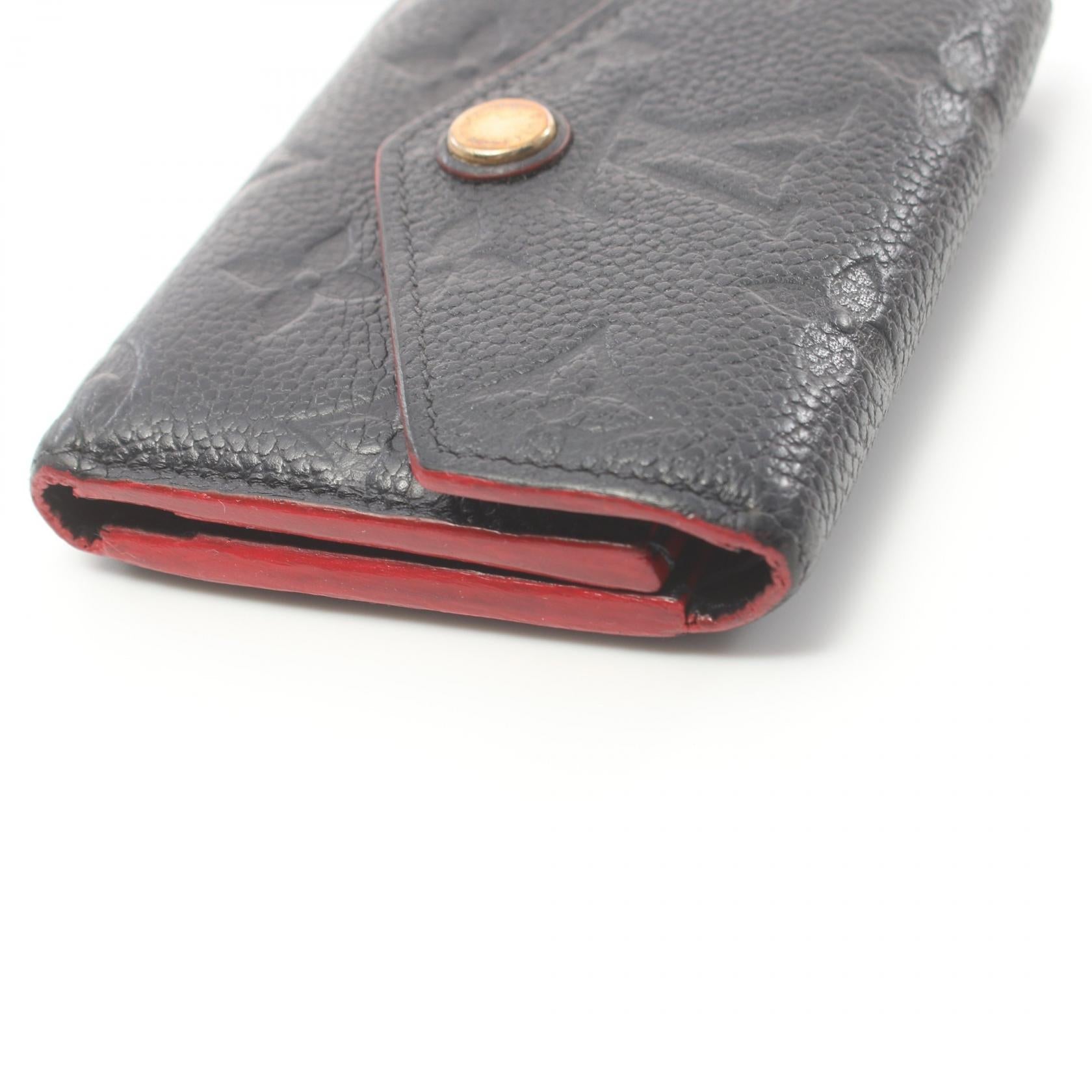 Louis Vuitton Victorine Wallet Leather Short Wallet M64577 in New Condition