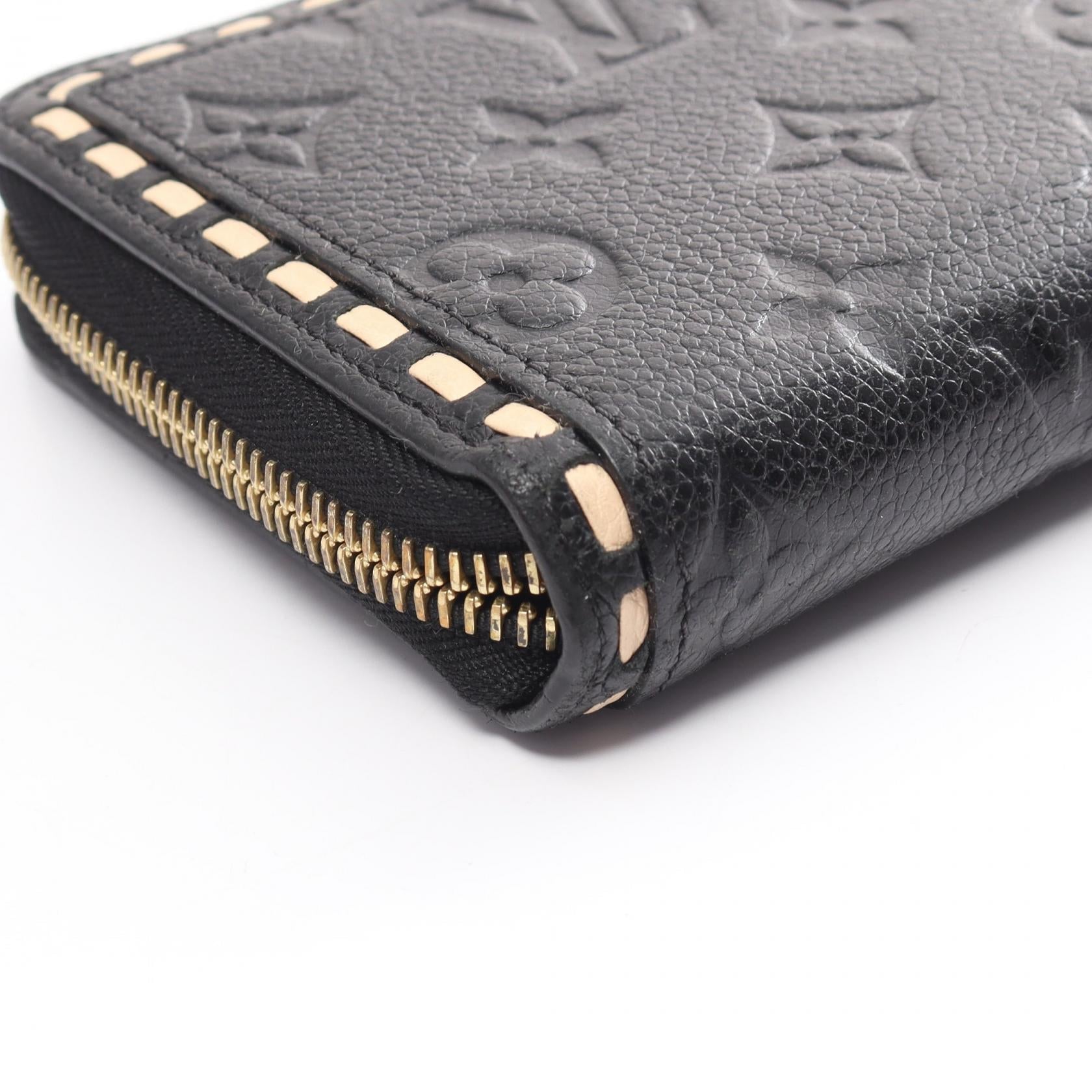 Louis Vuitton Zippy Wallet Leather Long Wallet M64805 in New Condition