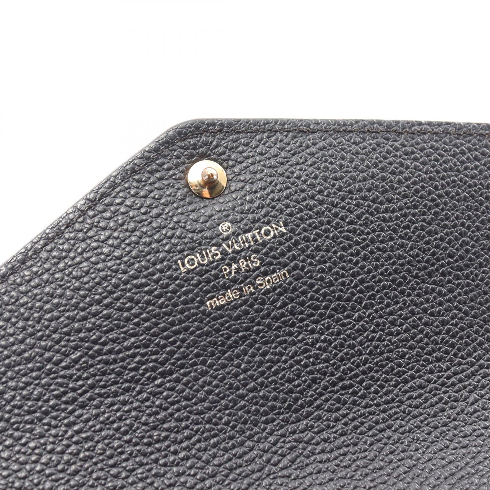 Louis Vuitton Portefeuille Sarah Leather Long Wallet M61182 in New Condition