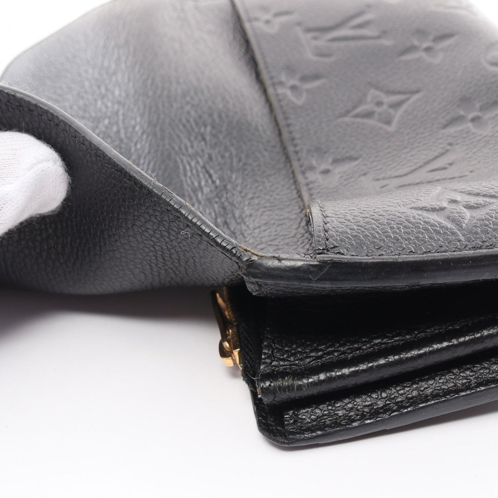 Louis Vuitton Portefeuille Sarah Leather Long Wallet M61182 in New Condition