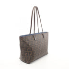 Fendi Zucca Tote Bag PVC Canvas Leather