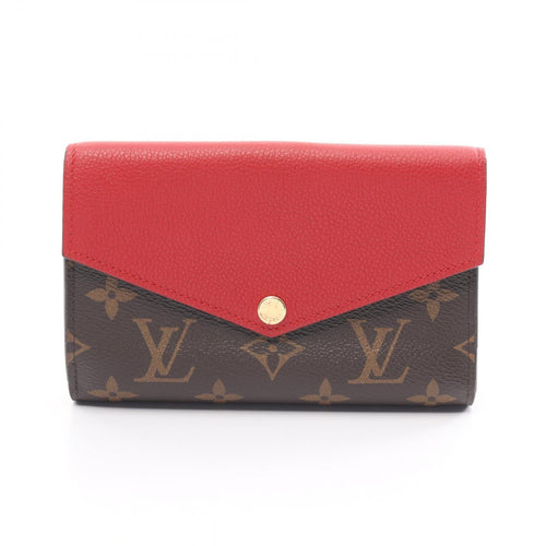 Louis Vuitton Portefeuille Pallas Canvas Long Wallet M60140 in Great Condition