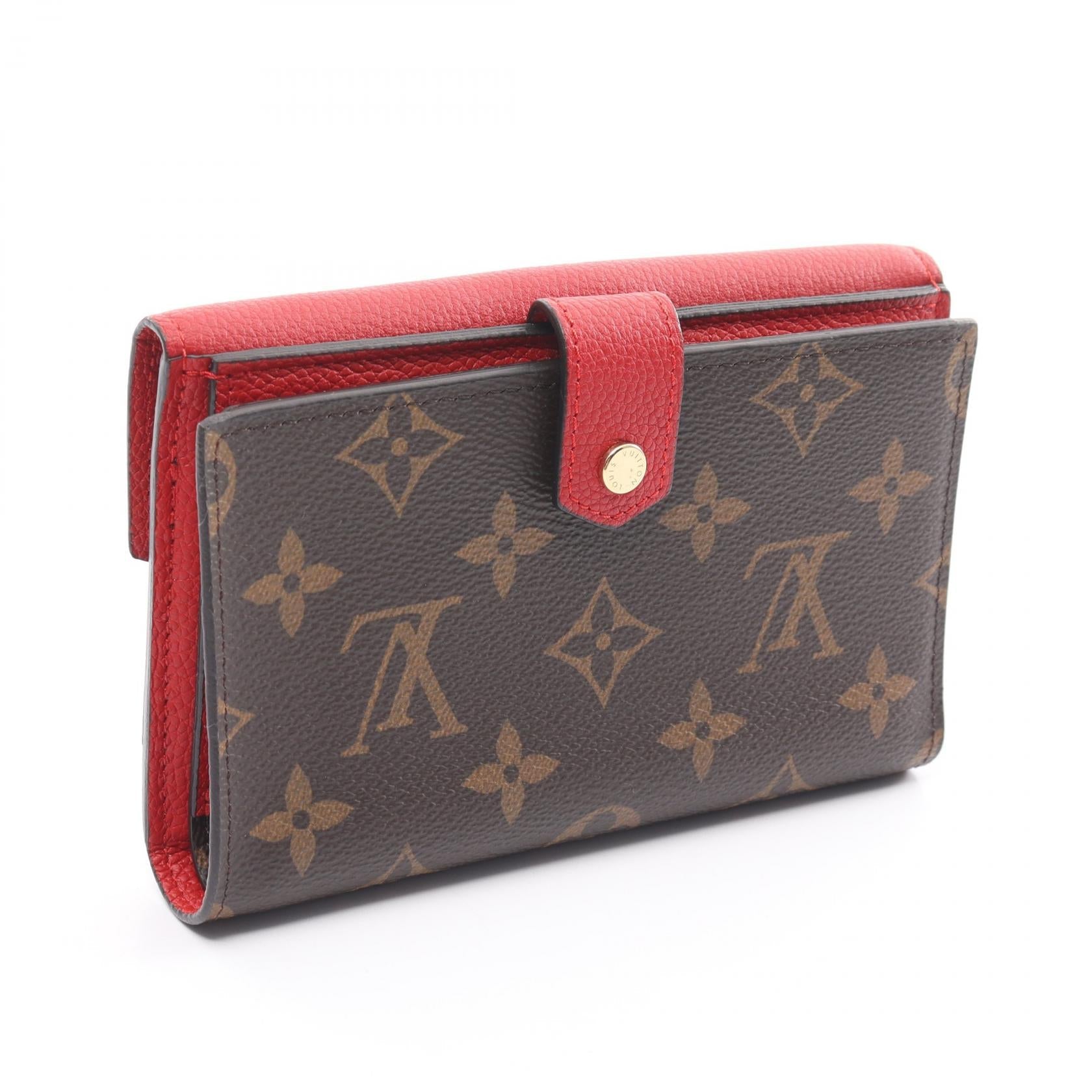 Louis Vuitton Portefeuille Pallas Canvas Long Wallet M60140 in Great Condition