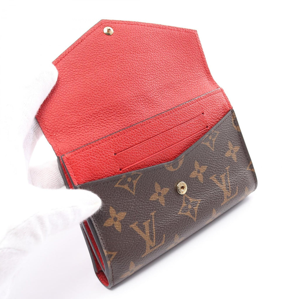 Louis Vuitton Portefeuille Pallas Canvas Long Wallet M60140 in Great Condition