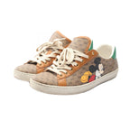 Gucci GUCCI × Disney Ace Micro GG PVC Coated Canvas Leather Sneakers