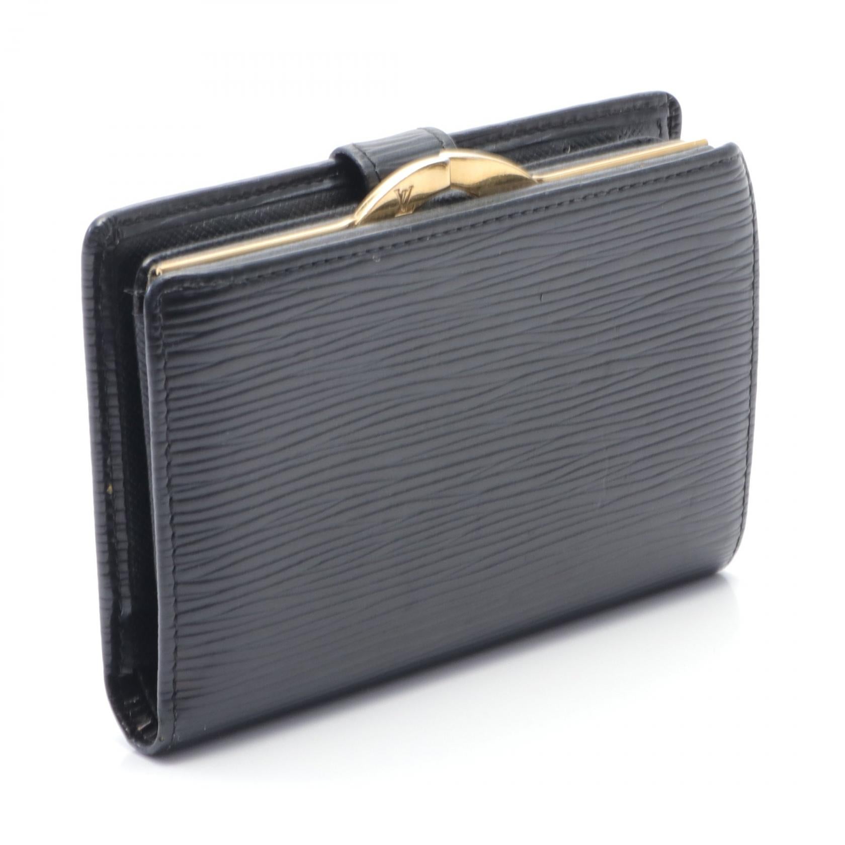 Louis Vuitton Portefeuille Viennois Leather Short Wallet M63642 in New Condition