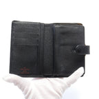 Louis Vuitton Portefeuille Viennois Leather Short Wallet M63642 in New Condition