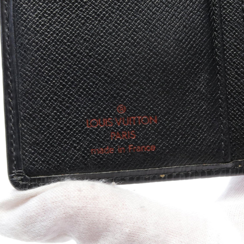 Louis Vuitton Portefeuille Viennois Leather Short Wallet M63642 in New Condition