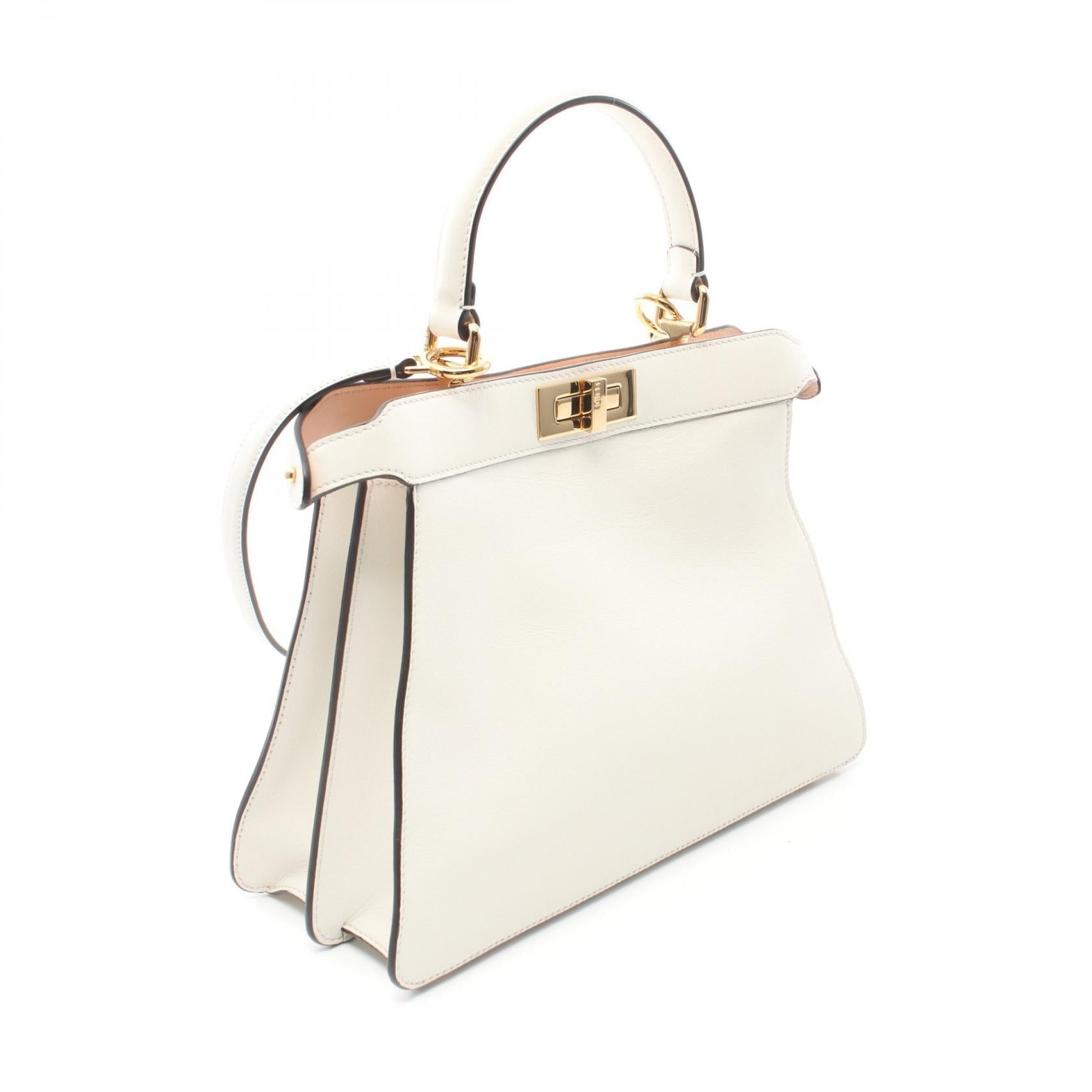 Fendi Peekaboo ISeeU Medium Leather Handbag 8BN321