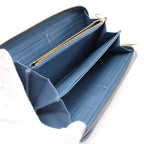 Louis Vuitton Monogram Empreinte ZIppy Wallet  Leather Long Wallet M63925 in New Condition