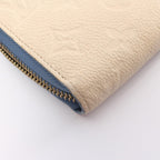 Louis Vuitton Monogram Empreinte ZIppy Wallet  Leather Long Wallet M63925 in New Condition