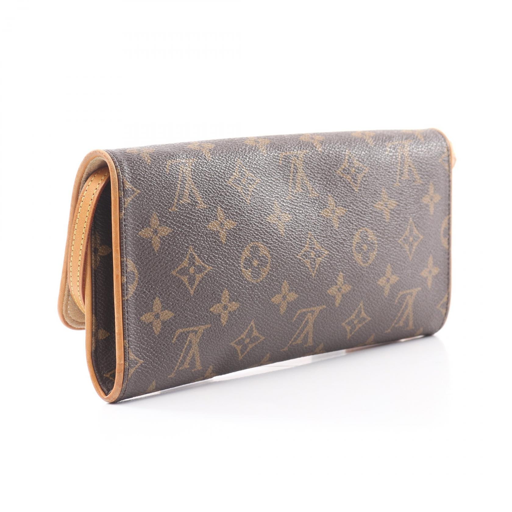 Louis Vuitton Pochette Twin GM Monogram Shoulder Bag