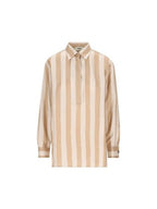 Fendi 24SS SHIRT FS9658AWZVF1P2V P24 LINEN DESERT SAND