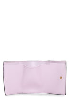 Fendi,  Pink Leather 'F is Fendi' Compact Wallet, Pink