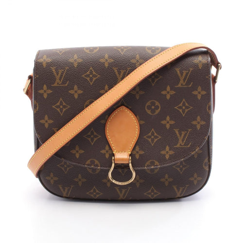 Louis Vuitton Saint Cloud GM Monogram Coated Canvas Shoulder Bag