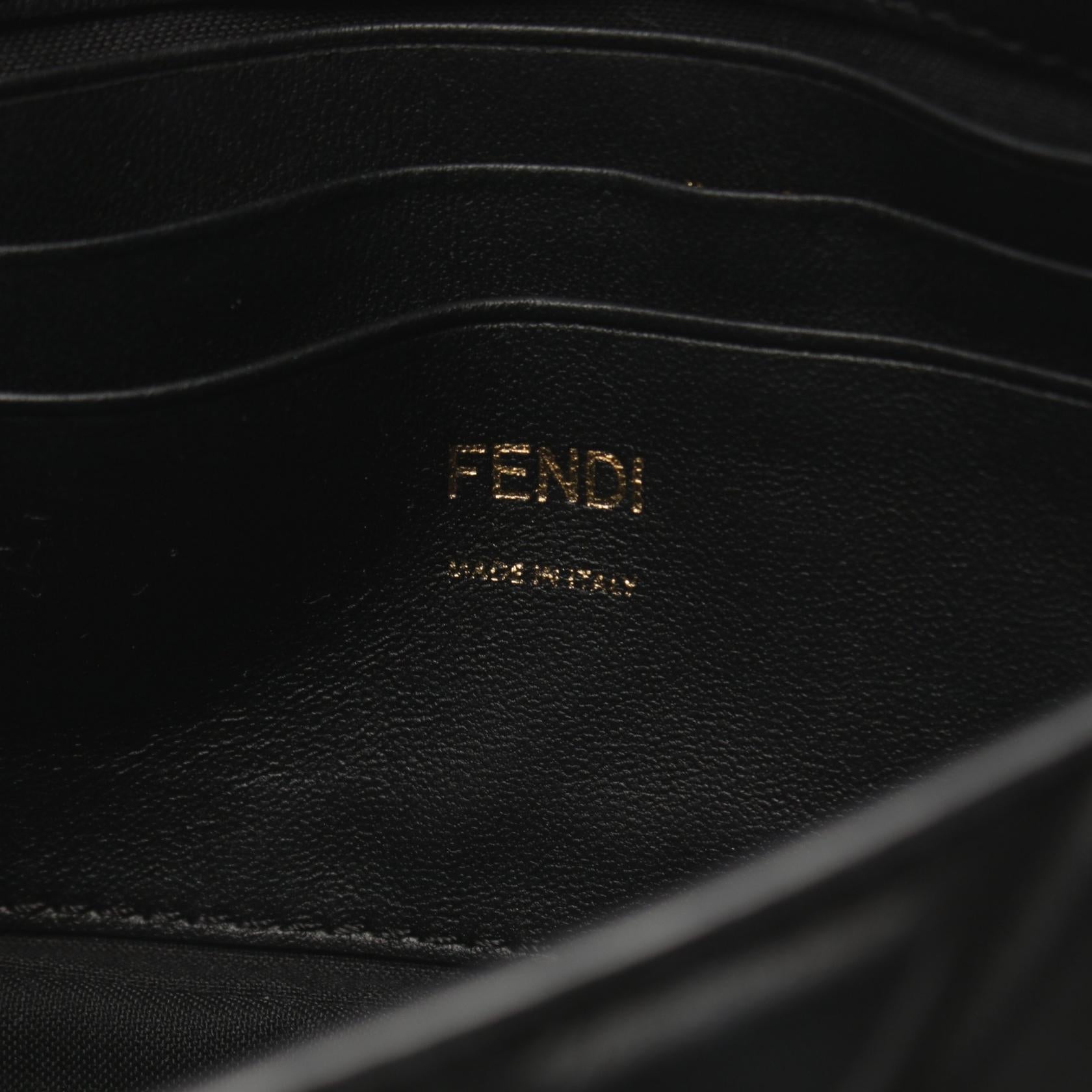 Fendi Leather Mini Baguette Small Handbag 8BS017