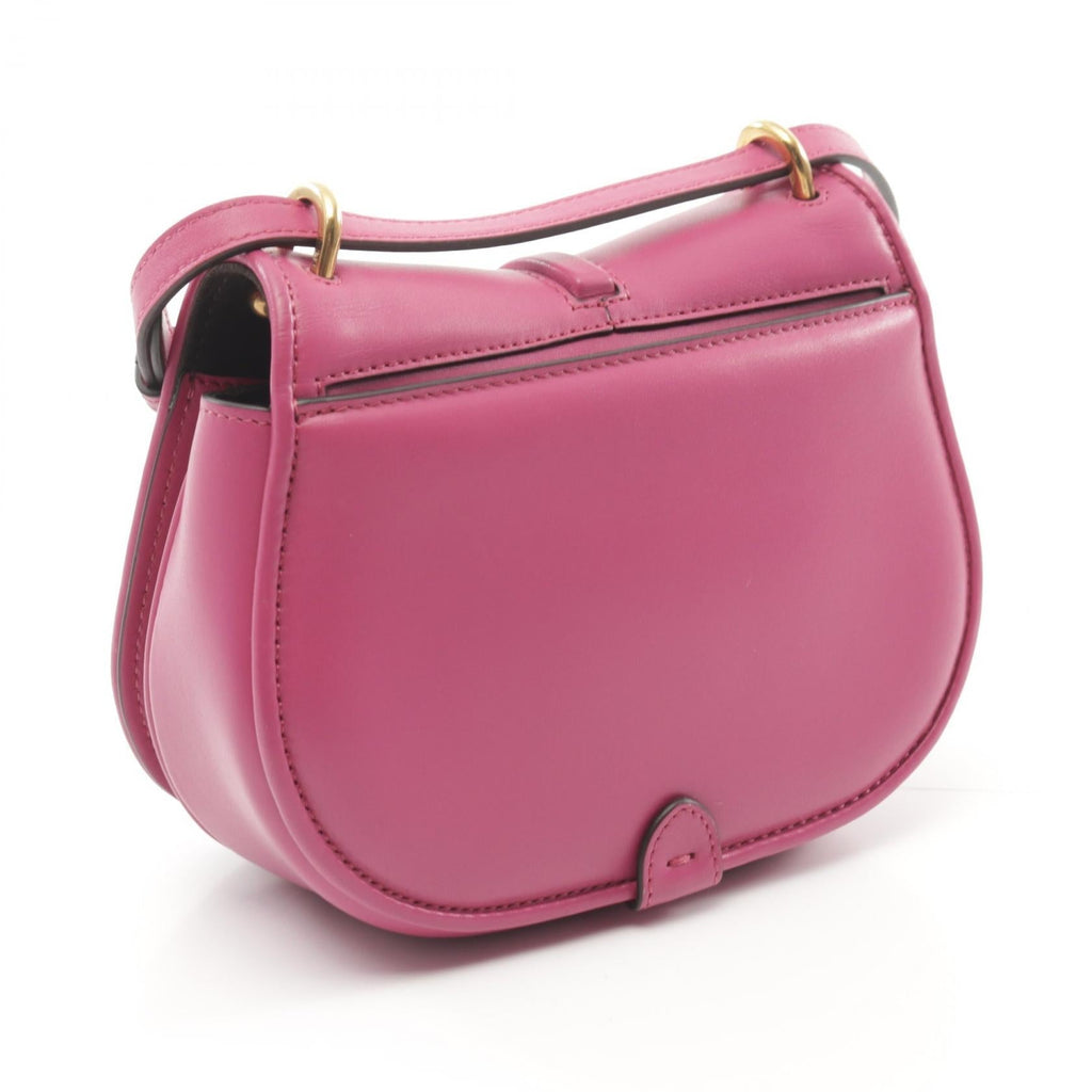 Fendi Small Leather Shoulder Bag Pink