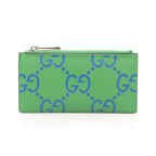 Gucci GG Embossed Leather Coin Case