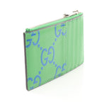 Gucci GG Embossed Leather Coin Case