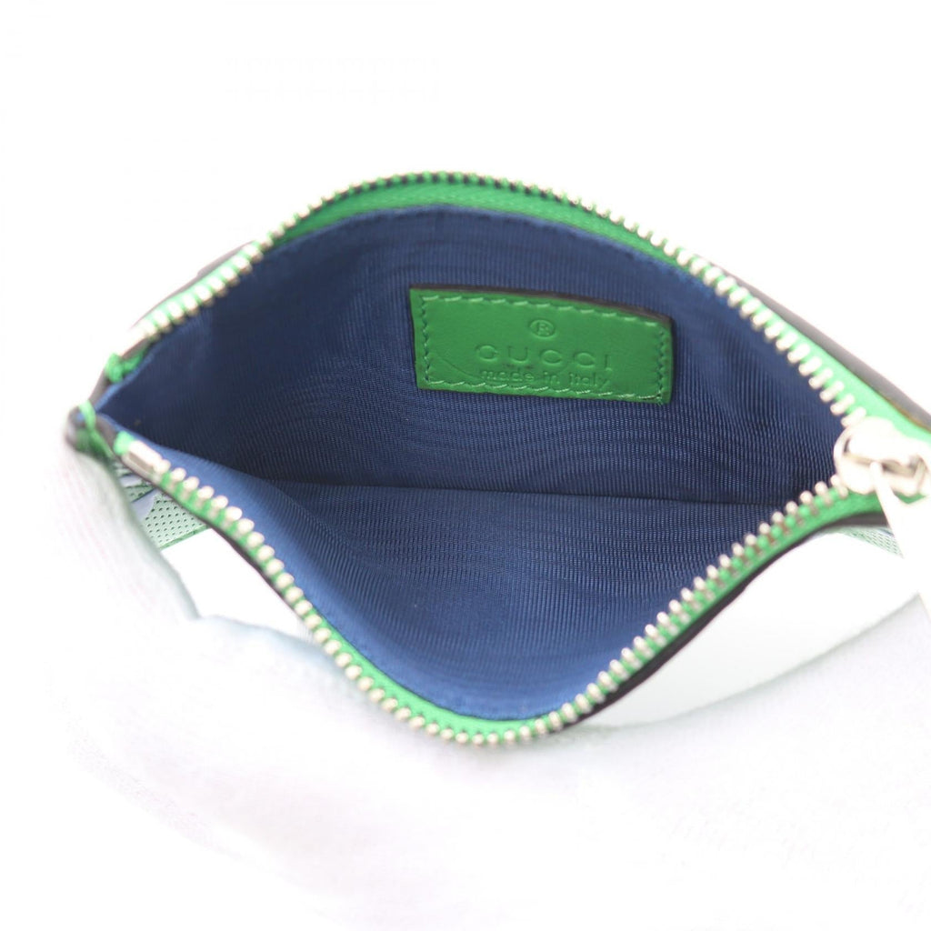 Gucci GG Embossed Leather Coin Case
