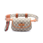 Gucci Bamboo 1947 GG Canvas Coated Canvas Belt Bag