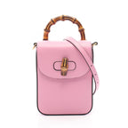Gucci Bamboo Leather Handbag