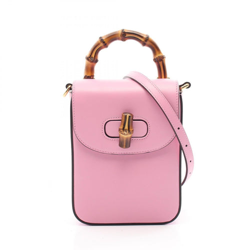 Gucci Bamboo Leather Handbag