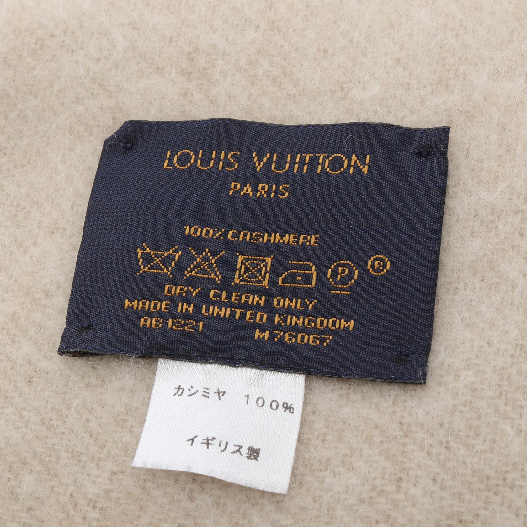 Louis Vuitton Echarpe Reykjavik Monogram Cashmere Scarf