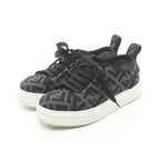 Fendi Zucca Fabric Sneakers Gray/Black