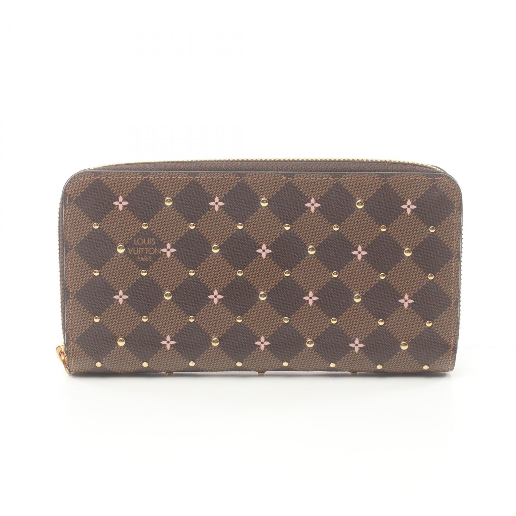 Louis Vuitton Zippy Wallet Canvas Long Wallet N60473 in Great Condition