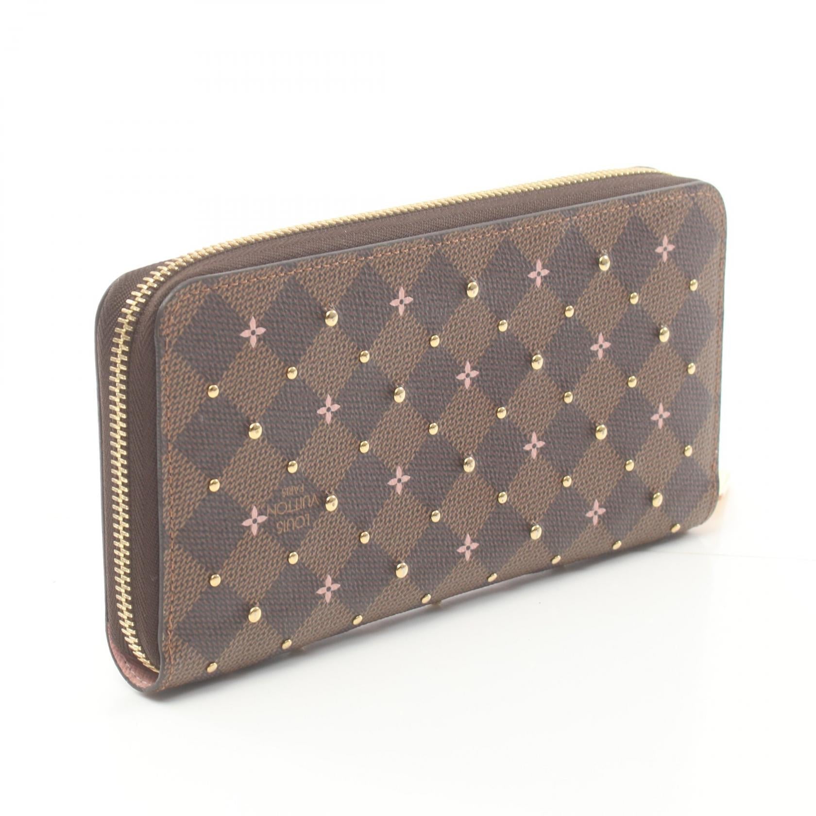 Louis Vuitton Zippy Wallet Canvas Long Wallet N60473 in Great Condition