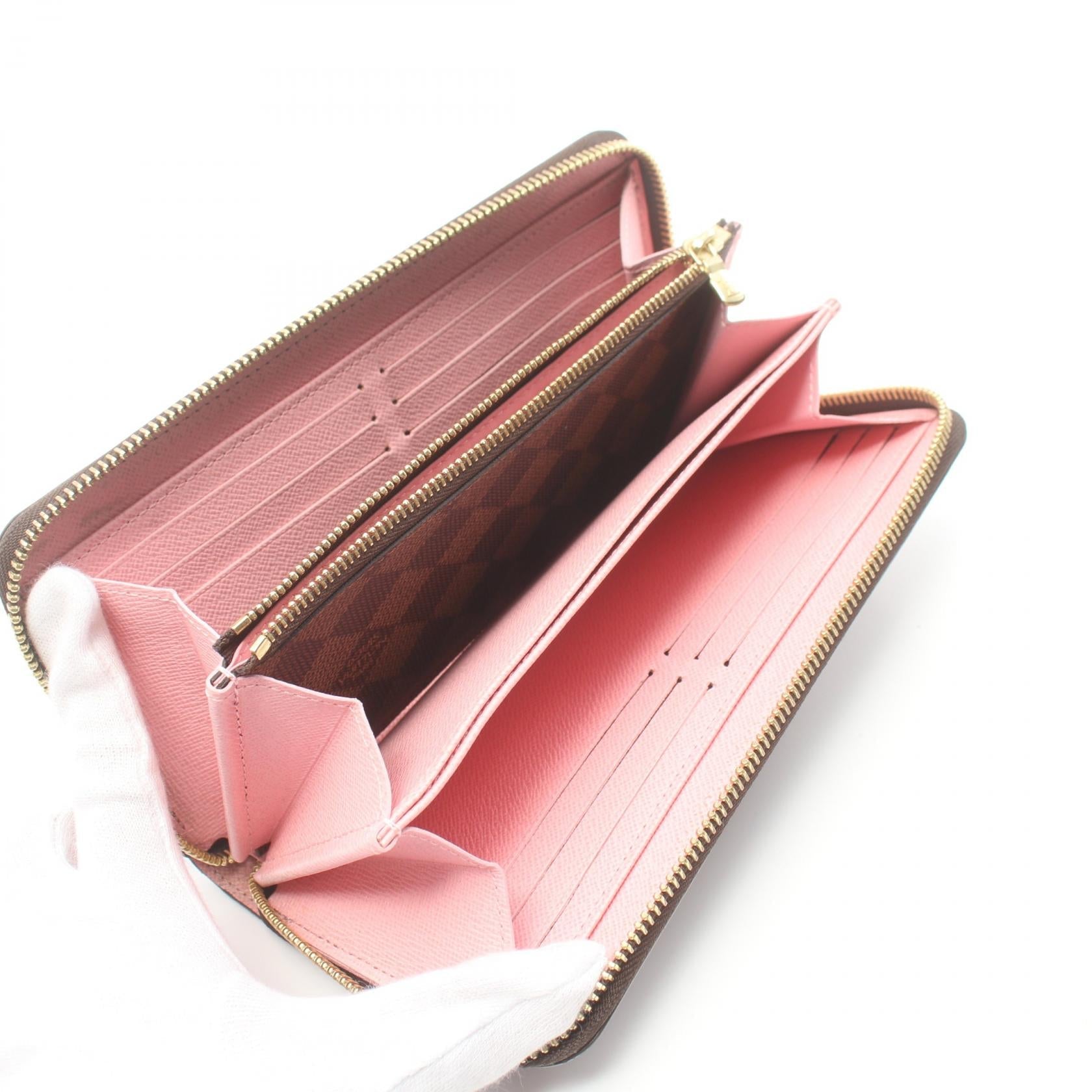 Louis Vuitton Zippy Wallet Canvas Long Wallet N60473 in Great Condition