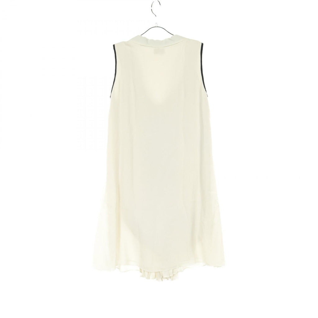 Fendi Silk Dress Ivory/Black FD6238