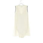 Fendi Silk Dress Ivory/Black FD6238